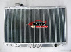 Aluminum Radiator For Toyota Supra MK 4 JZA80 2JZGE 2JZGTE 3.0L Twin Turbo 93-98