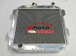 Aluminum Radiator+Shroud+Fan For Ford Capri Mk III GECP 2.8L & 2.9L Cologne MT