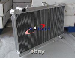 Aluminum Radiator+ Shroud + Fan for NISSAN 180SX silvia S13 SR20DET 1989-1994 MT