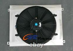 Aluminum Radiator+Shroud +Fan for VW GOLF MK1 CADDY SCIROCCO GTI SPEC 1.6 1.8 8V