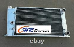 Aluminum Radiator+Shroud +Fan for VW GOLF MK1 CADDY SCIROCCO GTI SPEC 1.6 1.8 8V