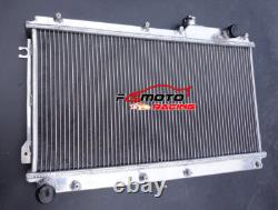 Aluminum Radiator+Shroud+Fans For Mazda Miata MX-5 MX5 NA 1.6L 1.8L 1990-1997 MT