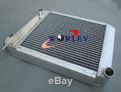 Aluminum Radiator& Shroud&fan Mini Coopers, Clubman, 850/998/1098/1275 CC Gt 59-96