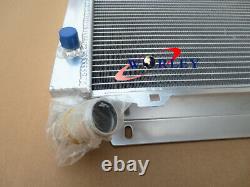 Aluminum Radiator &fan For Bmw 02 E10 2002/1802/1602/1600/1502 Tii/turbo At/mt