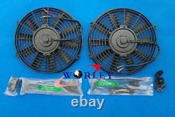 Aluminum Radiator+fans For MAZDA FAMILIA GTX / 323/PROTEGE LX 1.8L BP 1989-1994