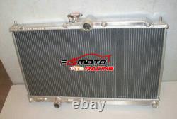 Aluminum Radiator for 2001-2007 02 03 Mitsubishi Lancer EVO 7/8/9 CT9A 4G63 MT