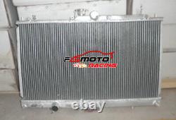 Aluminum Radiator for 2001-2007 02 03 Mitsubishi Lancer EVO 7/8/9 CT9A 4G63 MT