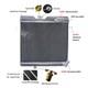 Aluminum Radiator For Alfa Romeo Gt 105 Series Coupe 1600 2000 Gtv 1971-1977 Mt
