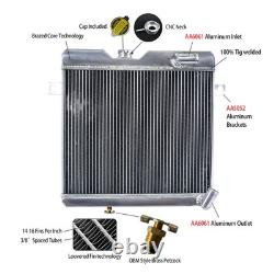 Aluminum Radiator for Alfa Romeo GT 105 Series Coupe 1600 2000 GTV 1971-1977 MT