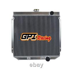 Aluminum Radiator for FORD FALCON XR XT XW XY WINDSOR ENGINE 289 302 351 AT