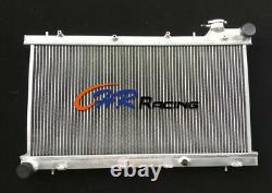 Aluminum Radiator for SUBARU IMPREZA SPORT 1.6 1.8 2.0 GL 1992-2001 93 94 95 96