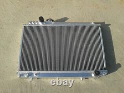 Aluminum Radiator for TOYOTA SUPRA MK3 SOARER MZ20 7M-GTE Manual 1986-1992 3ROW