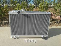 Aluminum Radiator for TOYOTA SUPRA MK3 SOARER MZ20 7M-GTE Manual 1986-1992 3ROW