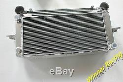 Aluminum Radiator&intercooler Fit Ford Escort/sierra Rs500/rs Cosworth 2.0 M/t