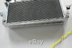 Aluminum Radiator&intercooler Fit Ford Escort/sierra Rs500/rs Cosworth 2.0 M/t