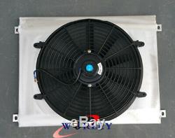 Aluminum Radiator+shroud+Fan for BMW E36 M3 323 325I/IC/IS 328I/IC/IS 92-99 MT