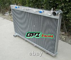 Aluminum alloy radiator FOR Subaru Forester GT SF5 EJ20 turbo M/T 1998-2002