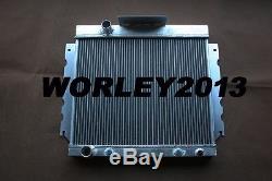 Aluminum alloy radiator + fan for Chrysler Valiant VG VJ HEMI 6 Cyl