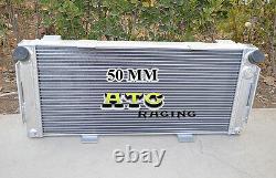 Aluminum alloy radiator for FORD GT40 V8 Manual 1964 1965 1966 1967 1968 1969