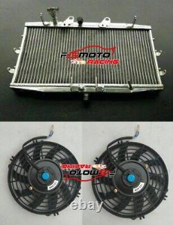 Aluminum radiator+Fans For TRIUMPH ROCKET III 3 2300 2004-2017 2016 2015 2014