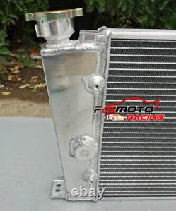 Aluminum radiator+Fans For VW GOLF MK1 / Jetta / SCIROCCO GTI SPEC 1.6 75-81 MT