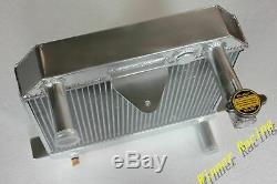 Aluminum radiator For Morgan 4/4 1600 With Ford Kent Crossflow engine 1968-1993