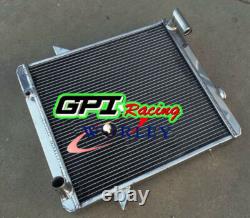 Aluminum radiator For Triumph TR6 1975 1976 75 76 Manual MT