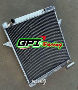 Aluminum radiator For Triumph TR6 1975 1976 75 76 Manual MT