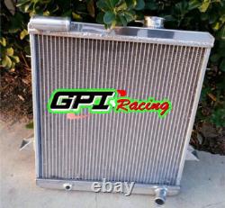 Aluminum radiator For Triumph TR6 1975 1976 75 76 Manual MT