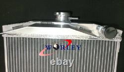 Aluminum radiator for AUSTIN HEALEY 3000 1959-1967 60 61 62 63 64 65 Manual MT