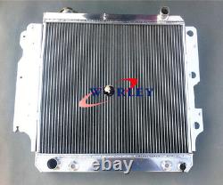 Aluminum radiator for Jeep Wrangler YJ TJ LJ 2.4 2.5 L4 4.0 4.2 L6 RHD 1987-2006