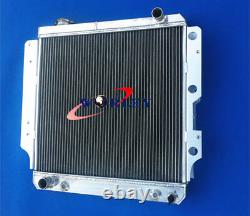 Aluminum radiator for Jeep Wrangler YJ TJ LJ 2.4 2.5 L4 4.0 4.2 L6 RHD 1987-2006