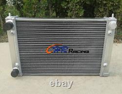 Aluminum radiator for VW CORRADO SCIROCCO JETTA GOLF GTI MK2 1.8 16V 1986-1992