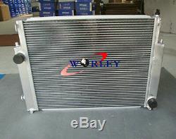 Aluminum radiator & shroud & fan for BMW E36 M3 Z3 325TD 320 323 328 manual MT