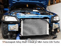 Astra Zafira G MK4 Uprated Radiator GSI Coupe SRI Turbo Aluminium Core Alloy