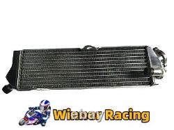 BRACED Alloy Radiator Kawasaki KX125 KX 125 2-stroke 1984-1985