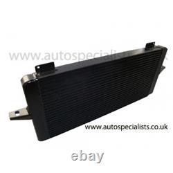 Black Airtec Motorsport 50mm Core Alloy Radiator Upgrade For Cosworths