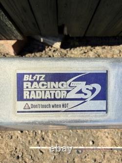 Blitz Type Zs Aluminium Radiator Nissan Skyline R33 Gtr Gt-st Alloy Rad 18856