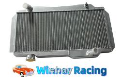 CUSTOM Alloy Radiator For LOTUS ELAN +2 SERIES 3 & 4 1963-1974