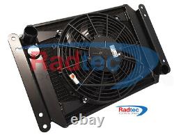 Caterham 7 alloy radiator by Radtec + SPAL 9 Fan