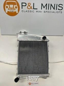 Classic Mini Radiator Aluminium Any Side Fitting Type With Hole For Sensor