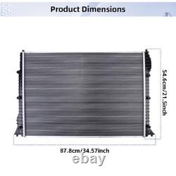 Coolant Radiator for Bentley Continental GT, GTC, Flying Spur 2004-2011 3W0198115G