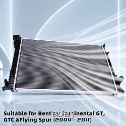 Coolant Radiator for Bentley Continental GT, GTC, Flying Spur 2004-2011 3W0198115G