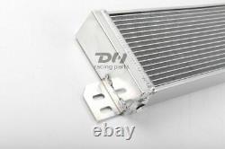 Core 6.6×21 Liquid Heat Exchanger Air To Water Universal Intercooler Alloy 3Row