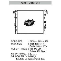 Csf Alloy Aluminium Radiator For Jeep Wrangler (jk) 07-15 Heavy Duty Auto Manual