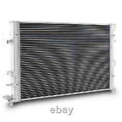 DIRENZA 40mm ALLOY RADIATOR RAD FOR VOLKSWAGEN VW GOLF MK6 1.2 TSI 2008-2016