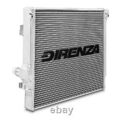 Direnza High Flow Alloy Aluminium Radiator Rad For Volkswagen Vw Mk7 R 2.0 Tsi