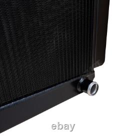 Escort Mk1 Mk2 Alloy Radiator Big Header 90 Degree Top Pinto Black Aluminium
