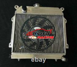 FIT For BMW 3 Series E21 320i Sedan M10 1977-1983 1982 MT Alloy Radiator + FAN