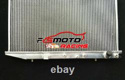 FIT For Honda Civic ED CRX 1.5/1.6L I4 D15 D16 1987-1991 Aluminum Radiator + Fan